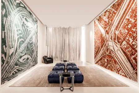 Bugatti Home présente également sa nouvelle collection chez Sahrai Milano pendant la Milan Design Week 2024.