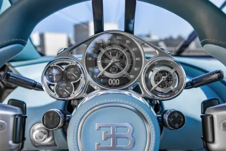 Every element of the Bugatti Tourbillon, meticulously thought out, embodies excellence.