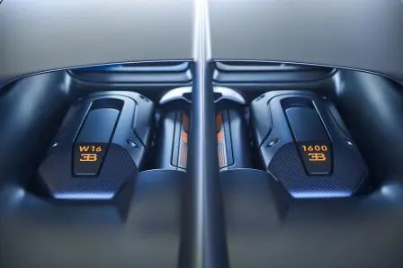 Carbon fiber is not only used in the monocoque, but the body is also shaped from this advanced, lightweight and incredibly strong material.