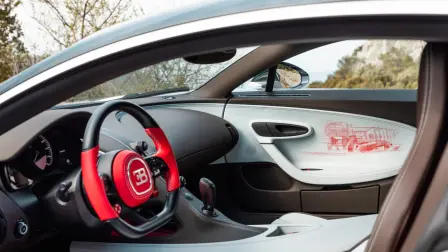 Inside the unique Bugatti Chiron Pur Sport.