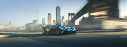 Le Bugatti Bolide sur les circuits virtuels de CSR Racing 2.