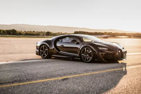 Der Chiron Super Sport auf dem Circuit Paul Ricard.