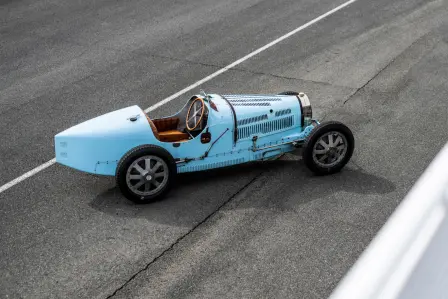 Nowadays, the Type 35 is being kept alive on the track, where it belongs.
