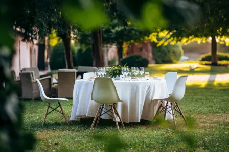 Abgerundet wurde "Eine Nacht im Château" mit einem außergewöhnlichen Dinner und einer exklusiven Champagne Carbon Verkostung.