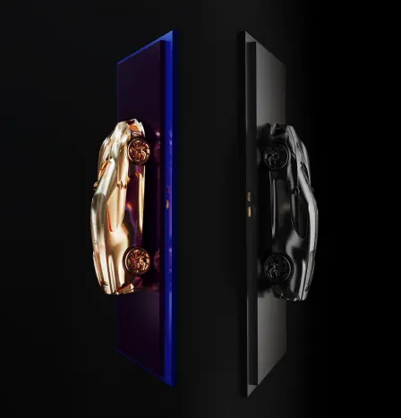 Proposé comme une option exclusive, le NFT débloque une sculpture supplémentaire – une version Noire de l’œuvre originale.