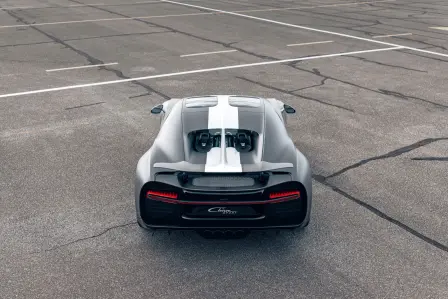 Bugatti Chiron Sport “Les Légendes du Ciel” static - rear view elevated