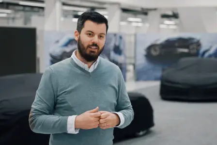 Es war ein ganz besonderer Moment für Bugatti und Mate Rimac, denn es ist das erste Auto, das komplett und von Grund auf unter dem Dach von Bugatti Rimac entwickelt wurde.