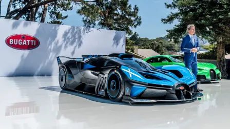 Bugatti at the 2021 Monterey Car Week