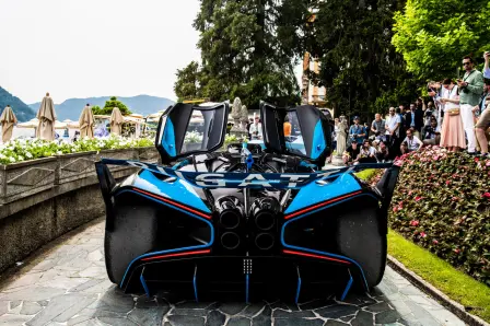 The Bugatti Bolide won the coveted ‘Design Award’ at the Concorso d’Eleganza Villa d’Este 2022.
