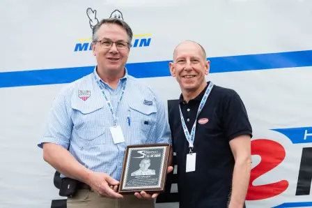 The award is in recognition of Wallace’s astonishing record at Sebring, where he amassed a record ten 12 Hours podium finishes from 19 starts, including victories in consecutive years (1992 and 1993) and five second places.