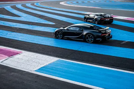 Der Chiron Super Sport auf dem Circuit Paul Ricard.