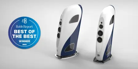 Presented as the BUGATTI of Home Audio", the Royale Series loudspeakers by TIDAL Audio for Bugatti have been awarded "Best of the Best" by Robb Report."