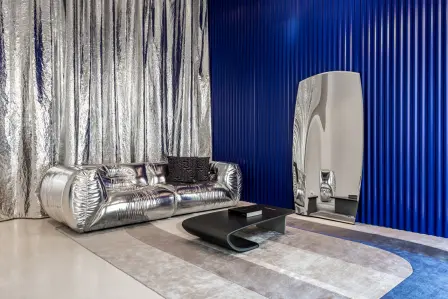 Bugatti Home's new collection was also displayed at Sahrai Milano during Milan Design Week 2024.
