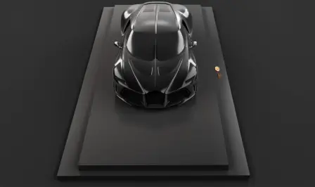 Proposé comme une option exclusive, le NFT débloque une sculpture supplémentaire – une version Noire de l’œuvre originale.