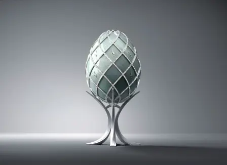 Die Asprey Bugatti Egg Collection ist aufwändig gefertigt und wahrt die Proportionen der perfekten ovalen Form.