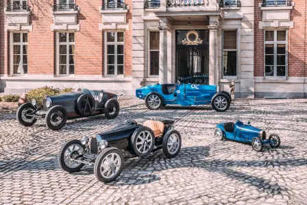 La Bugatti Baby II est une addition bienvenue à l’extensive collection Bugatti du client.