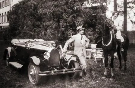 Bugatti Type 40 A Cabriolet.