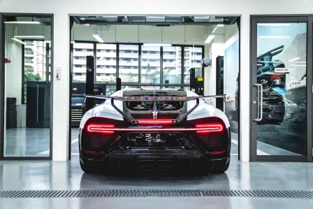 Customer experience befitting of Bugatti's hyper sports car.