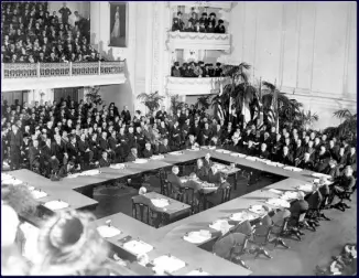 Unterzeichnung des Versailler Vertrags 1919