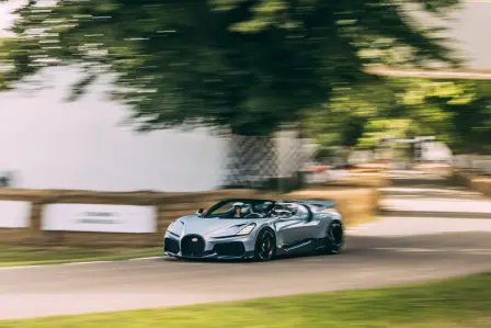 Bugatti Mistral at the Goodwood Festival of Speed 2024.