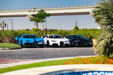 The Second Annual UAE Bugatti Owners Drive.