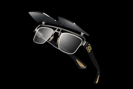 Bugatti und der legendäre Designer Larry Sands präsentieren die Bugatti Eyewear Collection Two.