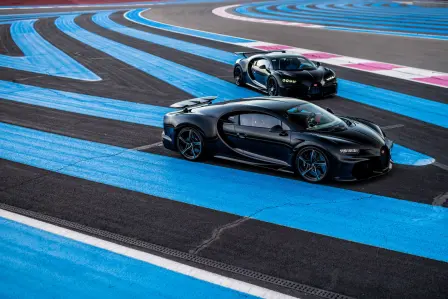 The Chiron Super Sport at Circuit Paul Ricard.