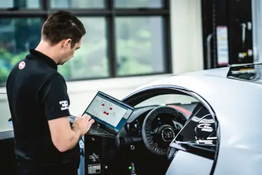 For a car to qualify for the Bugatti Certified Pre-Owned Program it must undertake a rigorous 110-point inspection by the official Bugatti retailer that offers it for sale.