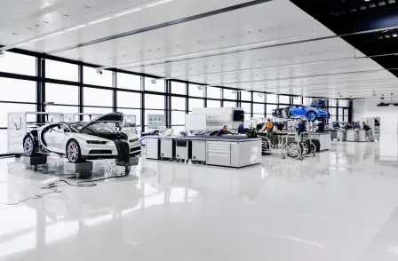 Customer experience befitting of Bugatti's hyper sports car.