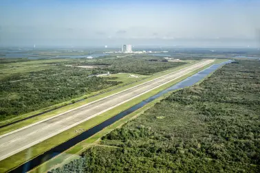 Das Ereignis fand auf dem fünf Kilometer langen Start- und Landebereich von Space Florida statt, der sich im Kennedy Space Center, Florida befindet.