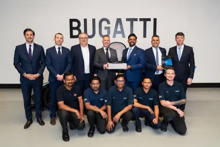 Bugatti UAE – Global Service Partner of the Year 2024. Honored with the top accolade for setting the benchmark in customer service and operational excellence worldwide.