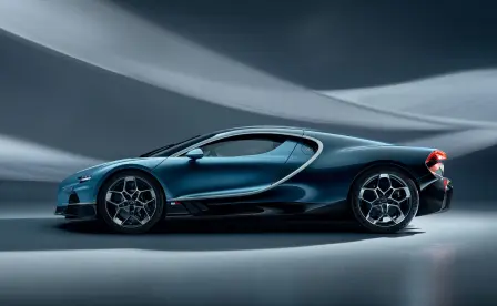 Wie jedes Bugatti-Design der Neuzeit ist auch das des Tourbillon von vorne bis hinten von der Geschwindigkeit geprägt.