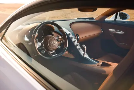 Der Chiron Super Sport im detail: das Interieur.