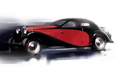 Die Kreation von Jean Bugatti: der Type 50.