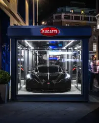 Bugatti and Champagne Carbon Reveal ‘La Bouteille Noire’