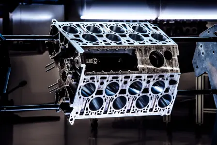 Bugatti W16-Motor, ein wahrlich einzigartiges Meisterstück der Ingenieurskunst.