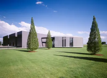 15 years of Atelier in Molsheim, France : the design goes back to the German architect Professor Gunter Henn