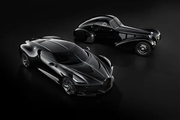 Achim Anscheidt: "Retro design is a stylistic dead end. If a modern day product wants to create a link to a mesmerizing icon of the past , it needs to reflect a new interpretation of the essence that made it remarkable in its days.” La Voiture Noire, 2019.