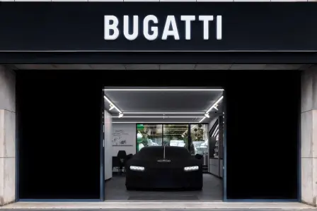 Concession Bugatti à Paris, 2020