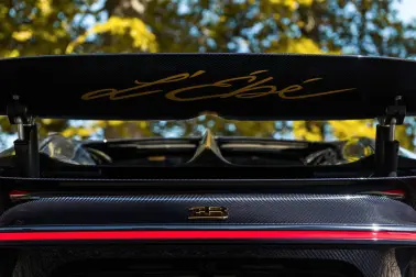 Mit dem L’Ébé-Schriftzug ehrt Bugatti Ettores Tochter.