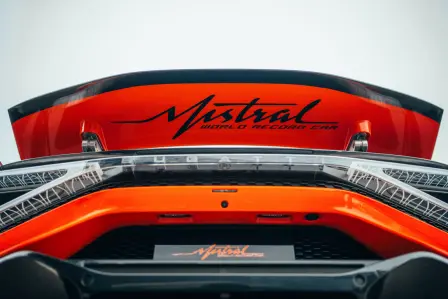 The W16 Mistral World Record Car is a one-off and will be part of a unique collection.
