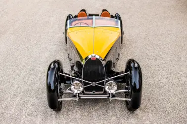 La Type 57 Roadster Grand Raid Usine a été entièrement restaurée pour lui rendre sa configuration d'origine.