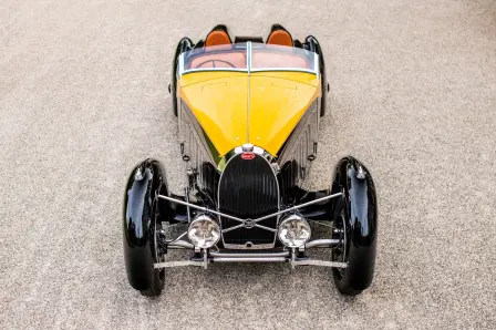 La Type 57 Roadster Grand Raid Usine a été entièrement restaurée pour lui rendre sa configuration d'origine.