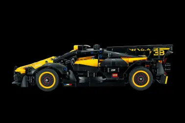 Bolide, the most extreme Bugatti ever created, has been transformed into LEGO Technic form.