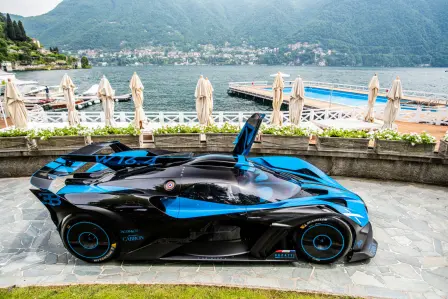 La Bugatti Bolide, gagnante du convoité « Design Award » au Concorso d’Eleganza Villa d’Este 2022.