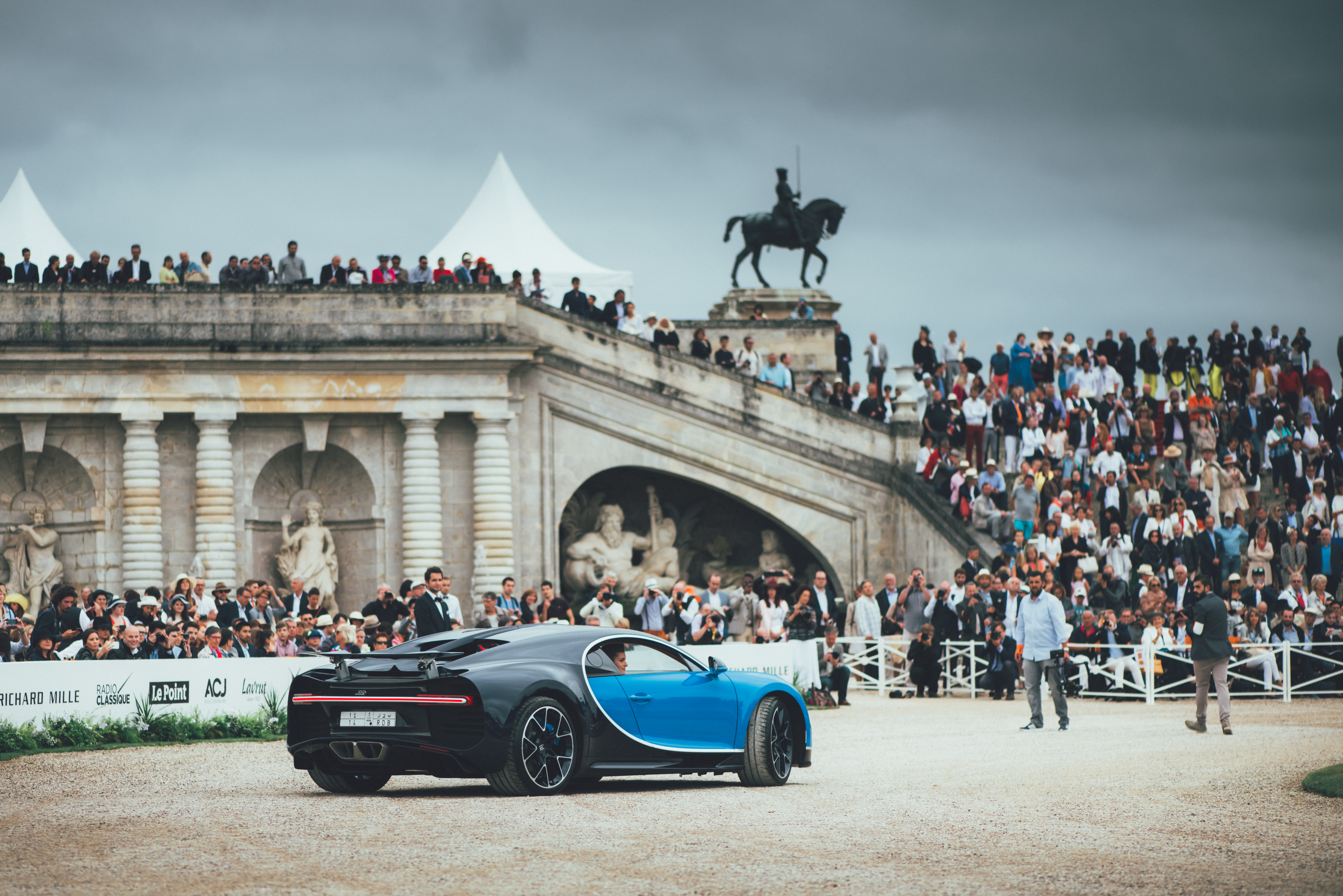 Bugatti mit starkem Auftritt beim Concours Chantilly Arts