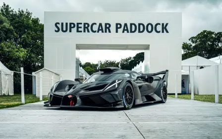 The Bugatti Bolide thrills at the Goodwood Festival of Speed.