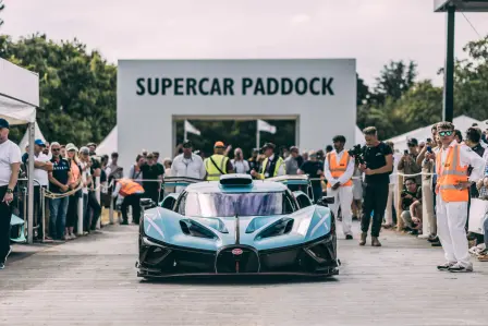 Bugatti Bolide at the Goodwood Festival of Speed 2024.