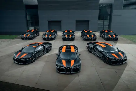 The first eight Bugatti Chiron Super Sport 300+ of just 30 units are now ready for delivery.