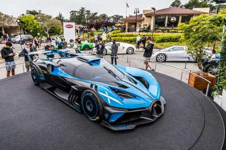 Bugatti at the 2021 Monterey Car Week